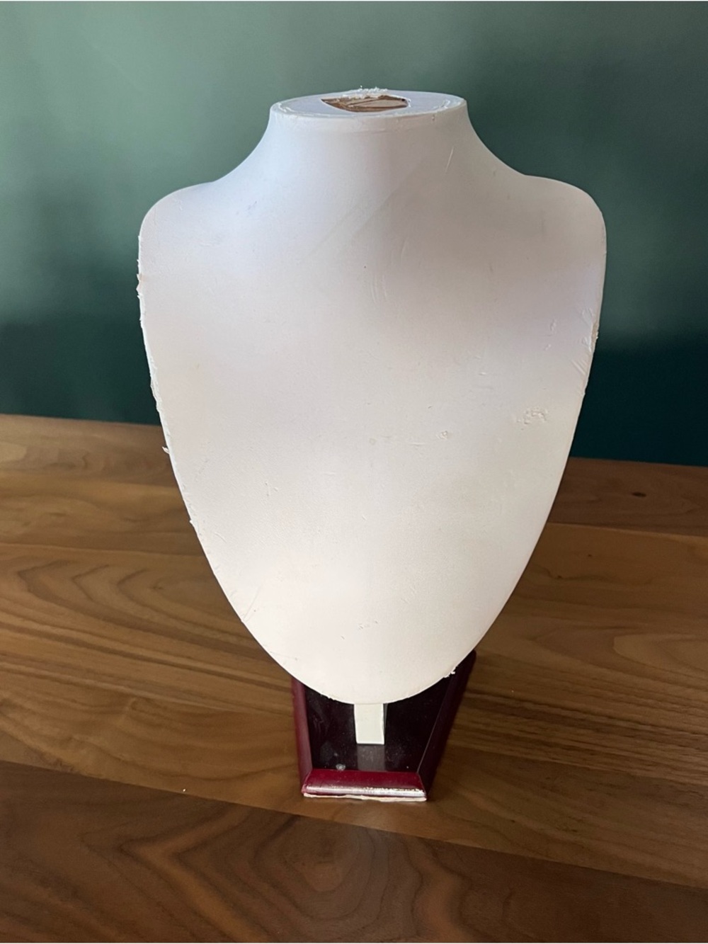 Set of Four Jewelry Display Bust Set - Black and White Velvet Mannequin Stands - Picture 3 of 10